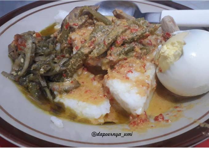 Wajib coba! Bagaimana cara memasak Lontong sayur padang  istimewa