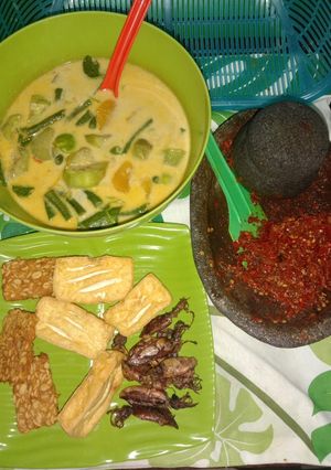 Foto resep Lodeh Labu Terong