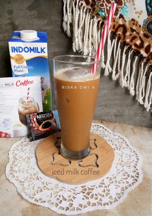 Foto resep Iced Milk Coffee