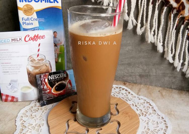 Resep Iced Milk Coffee yang Lezat Sekali