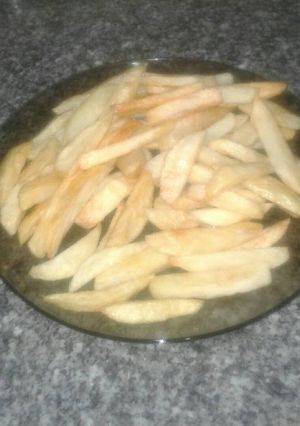 صورة لوصفة بطاطس محمره😊😊