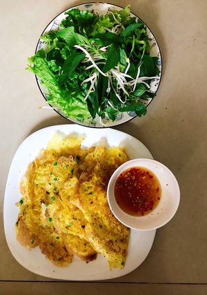 Hình của món Bánh xèo.
