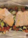 Salmone al cartoccio