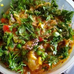 A picture of Spicy Cauliflower mixed Sabzi.