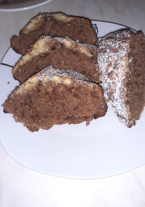 O poză a rețetei Chec pufos cu finetti.