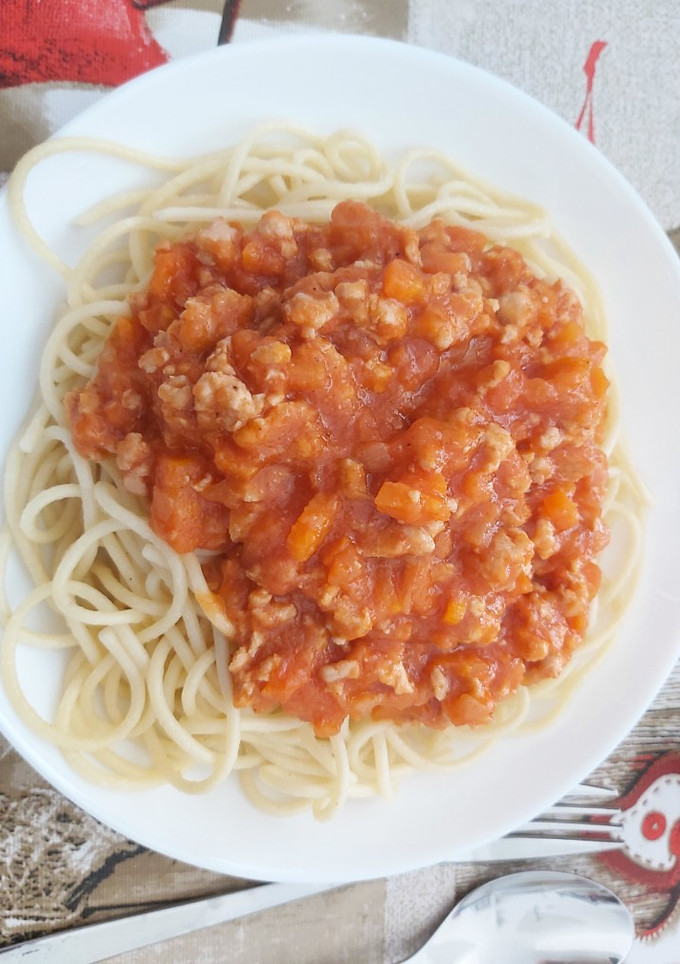 Una foto de Salsa boloñesa..🤤