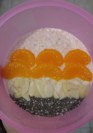 Foto resep Yakult overnight oatmeal
