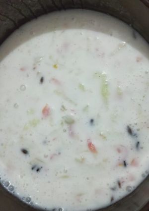 A picture of Veg Raita.