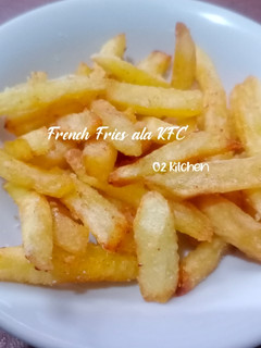 Foto resep #042 French Fries ala KFC (anti gagal)