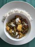Cluster beans or guvar with fresh coconut