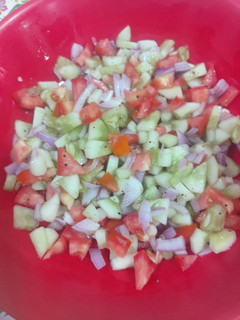 A picture of Cucumber salad.