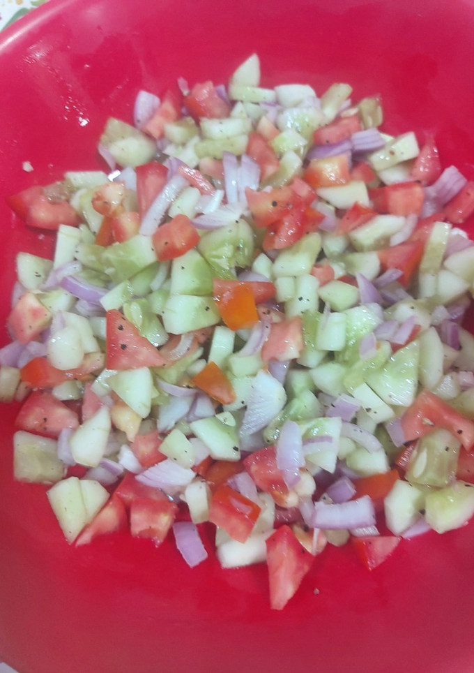 A picture of Cucumber salad.