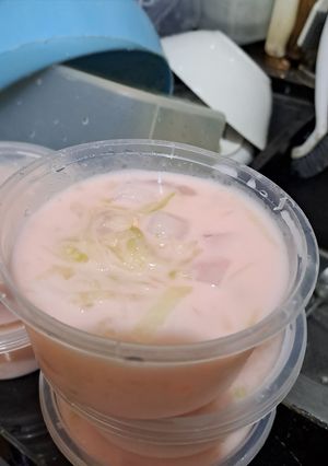 Foto resep Es Melon Kelapa