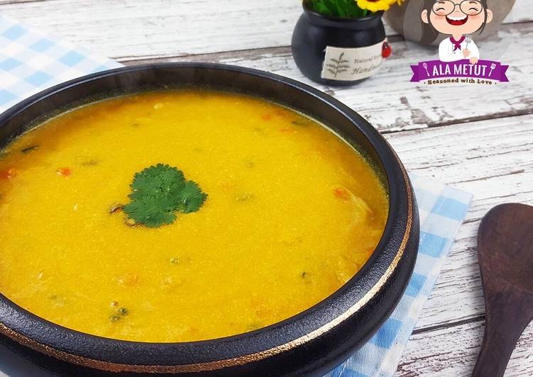 Bagaimana Membuat Vegan Creamy Pumpkin Soup alaMetut 👩‍🍳 yang Enak
