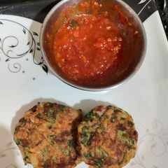 A picture of Healthy cutlets.
