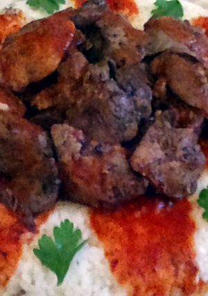 Boszporusz csirkemáj recept fotója