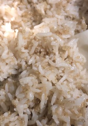 รูปของ ข้าวหอมมะลิกับคินัว Instantpot