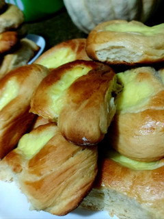 Foto de Pão doce fofinho de padaria (com creme de pasteleiro)