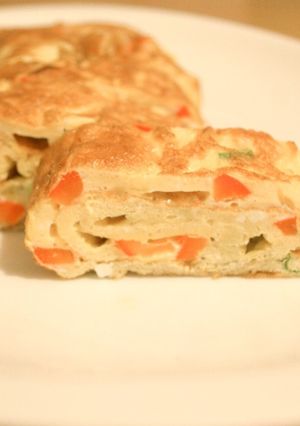 Une photo de Omelette roulée