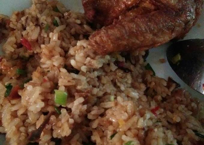 Anti Ribet, Buat Nasi goreng samin ayam daun bawang Bunda Pasti Bisa