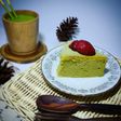 Cheddar Cheese Cake Matcha