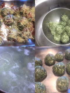 Una foto de Albóndigas de espinaca