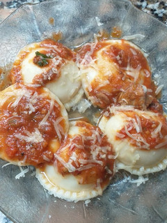 Una foto de Sorrentinos jamón muzzarella y ricota