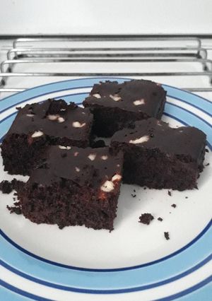 Foto resep Brownies kukus takaran 4 sendok 😁