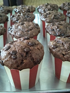 Foto resep Choco banana muffin