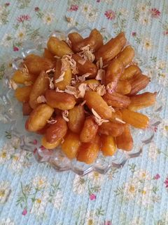 عکسی از دستور بامیه خانگی ترد و خوشمزه