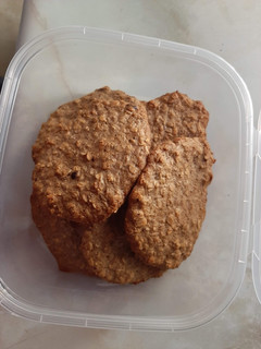 Una foto de Galleta de plátanos y coco