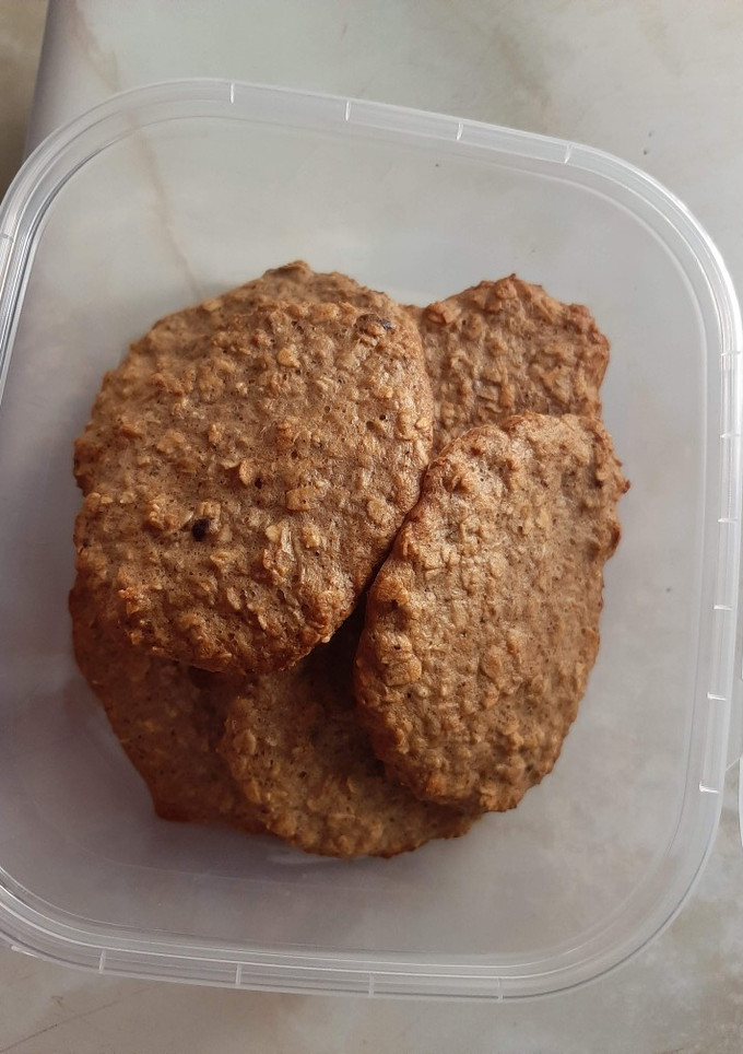 Una foto de Galleta de plátanos y coco