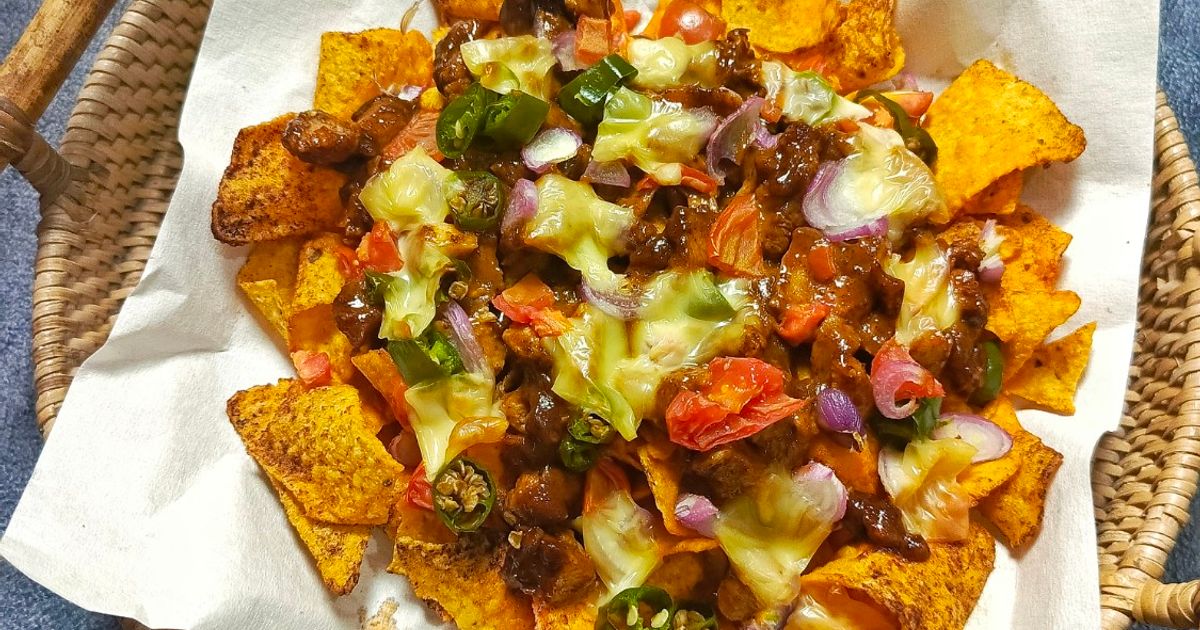 Nachos Rendang Ayam