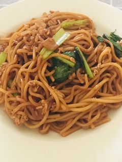 Foto resep Spaghetti Goreng Simple