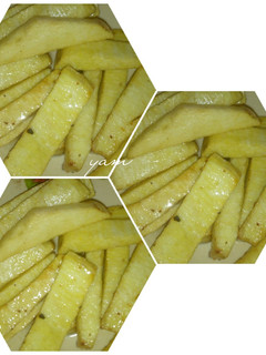 A picture of Fried yam.