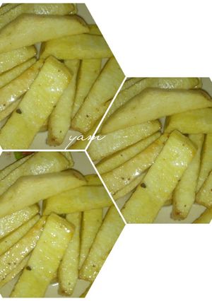 A picture of Fried yam.