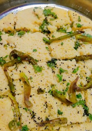 A picture of Dhokla.