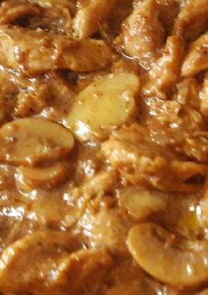 صورة لوصفة بوليوود تشيكن بالمشروم - Bollywood chicken with mushroom 😋