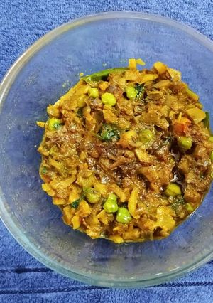 মটর মাশরুম (matar mushroom recipe in bengali) রেসিপির প্রধান ছবি
