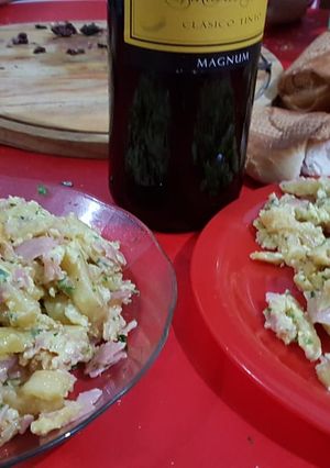 Una foto de Revuelto de gramajo