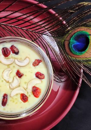 A picture of Sabudana Kheer.