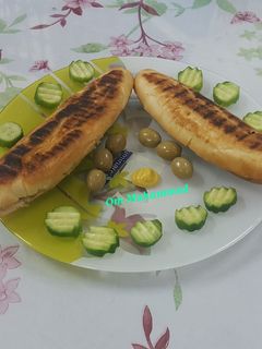 صورة لوصفة ساندويتش الجبنة 🌯🧀