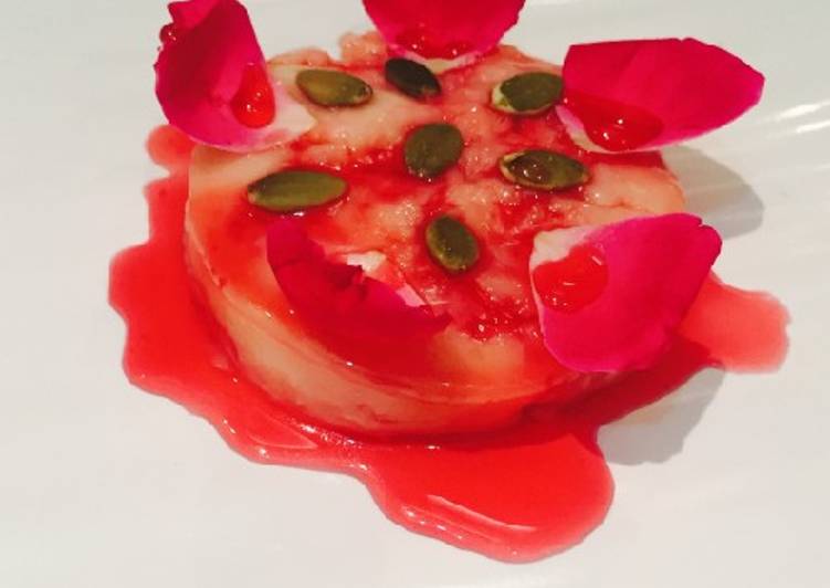 Rose Panacotta