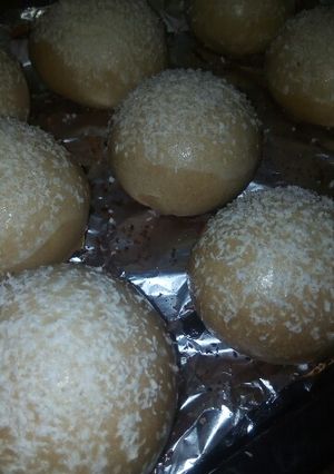 A picture of Taste buds burger bread.
