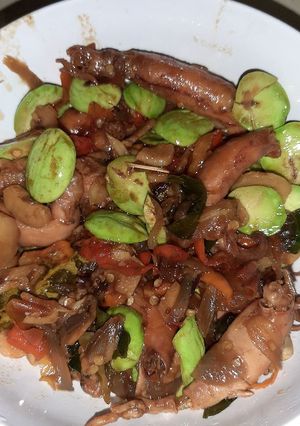 Foto resep Tumis pedas CuTe alias cumi pete