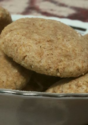 Una foto de Galletitas integrales de vainilla