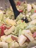 Coleslaw para tacos de pescado