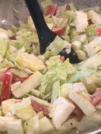 Receta Coleslaw para tacos de pescado  que Delicioso