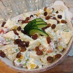 A picture of Russian salad.