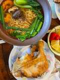 Chicken Egg Noodle Soup (Hủ tíu mì gà)